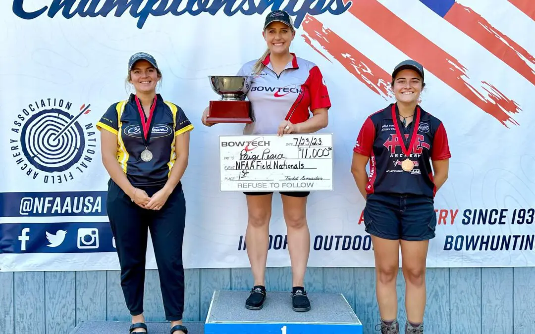 GAS Bowstrings Podiums at NFAA Field Nationals