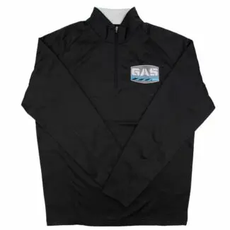 GAS Logo Quarter Zip Pull Over