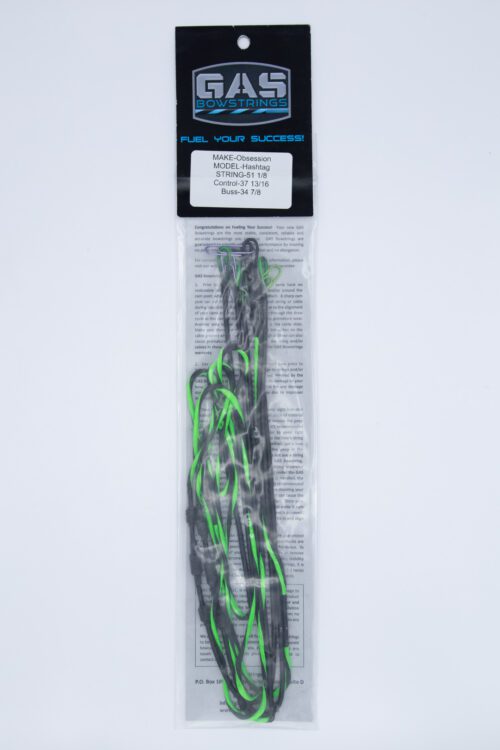 Obsession Hashtag- Flo Green and Black