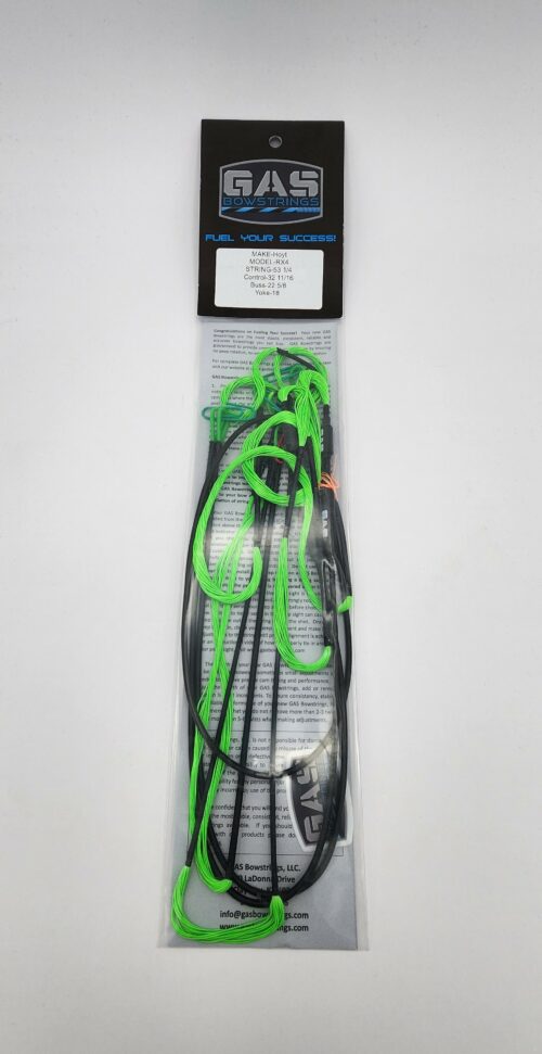 Hoyt RX4 #2 - Flo Green with Black Serving