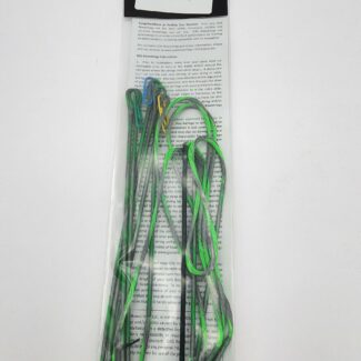 Bowtech Tomkat- Flo Green/Silver Twist with Clear Serving