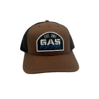 Legacy Mid-Pro Structured GAS Logo Hat- Brown/Black